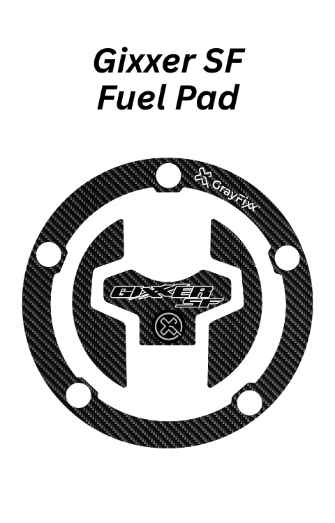 Gixxer SF Fuel Pad | Premium 3D Gel Fuel Pad, Pack of 1